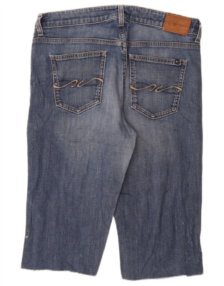Tommy Hilfiger Short En Jean W30 Femme Bleu Moyen Coton