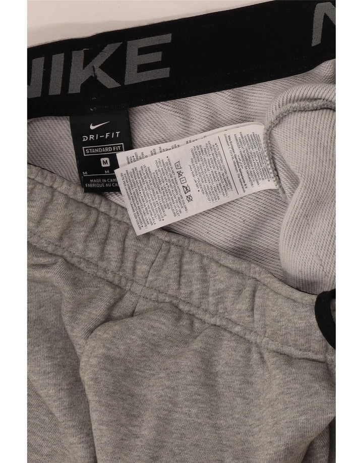 Pantalon de survêtement Nike Dri Fit Standard pour homme, gris moyen, en coton