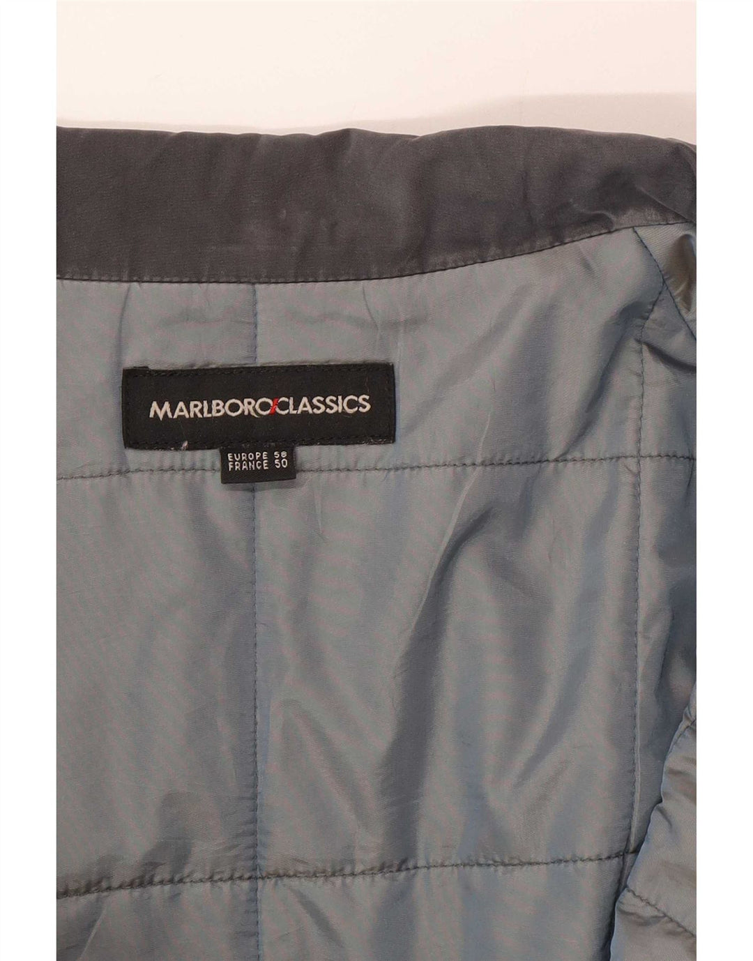 Marlboro Classics Veste matelassée pour homme IT 58 4XL Bleu