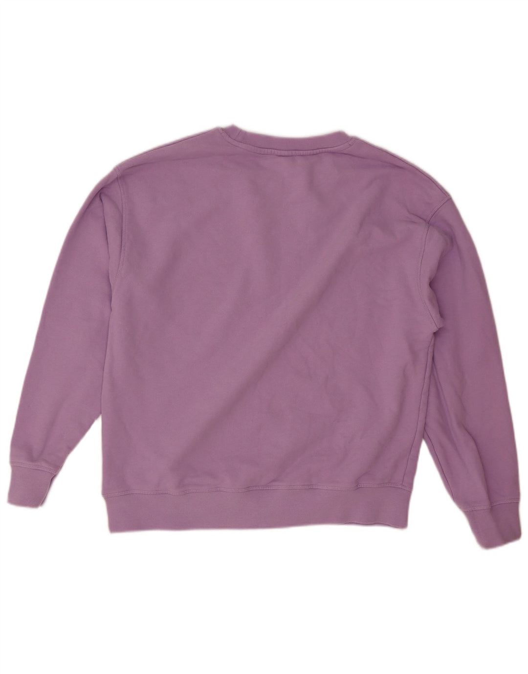 Levi's Sweat-shirt graphique surdimensionné pour femme UK 16 Large Violet Coton