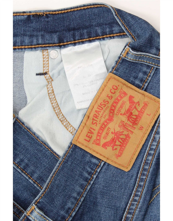 Levi's Jean Slim Femme W32 L32 Bleu Coton