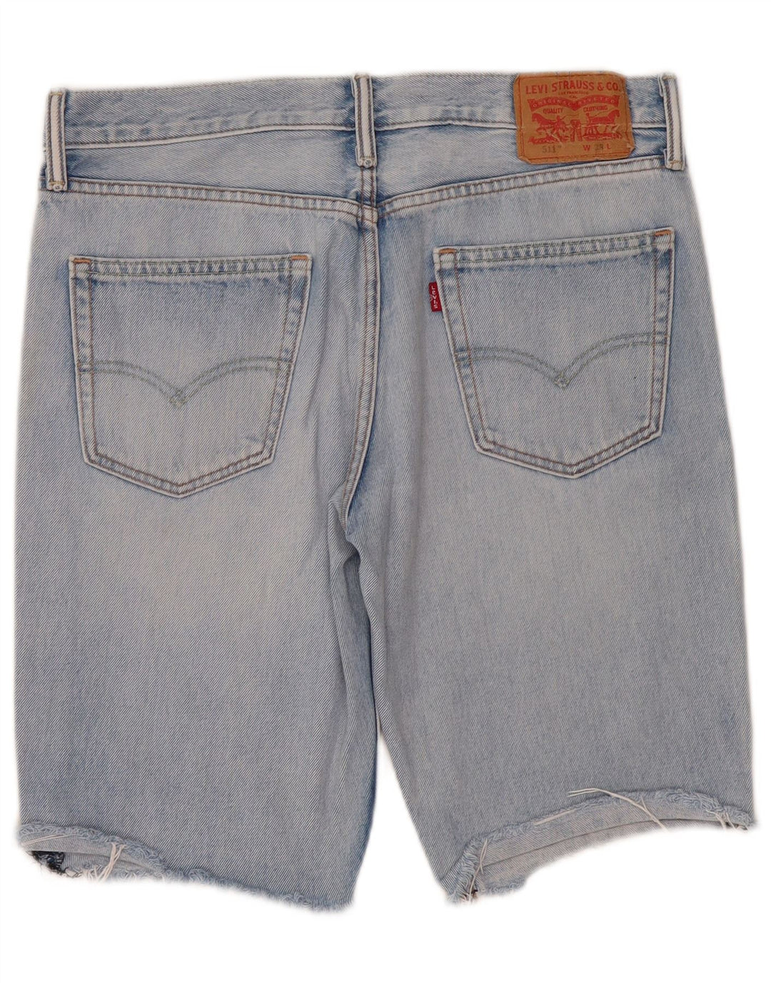 Levi's Short en Jean 511 Graphic W33 Homme Bleu Moyen Coton