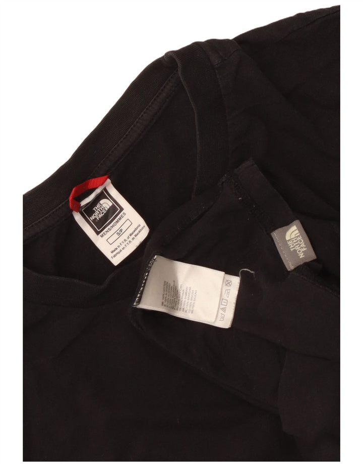 The North Face T-Shirt Homme Haut Petit Coton Noir