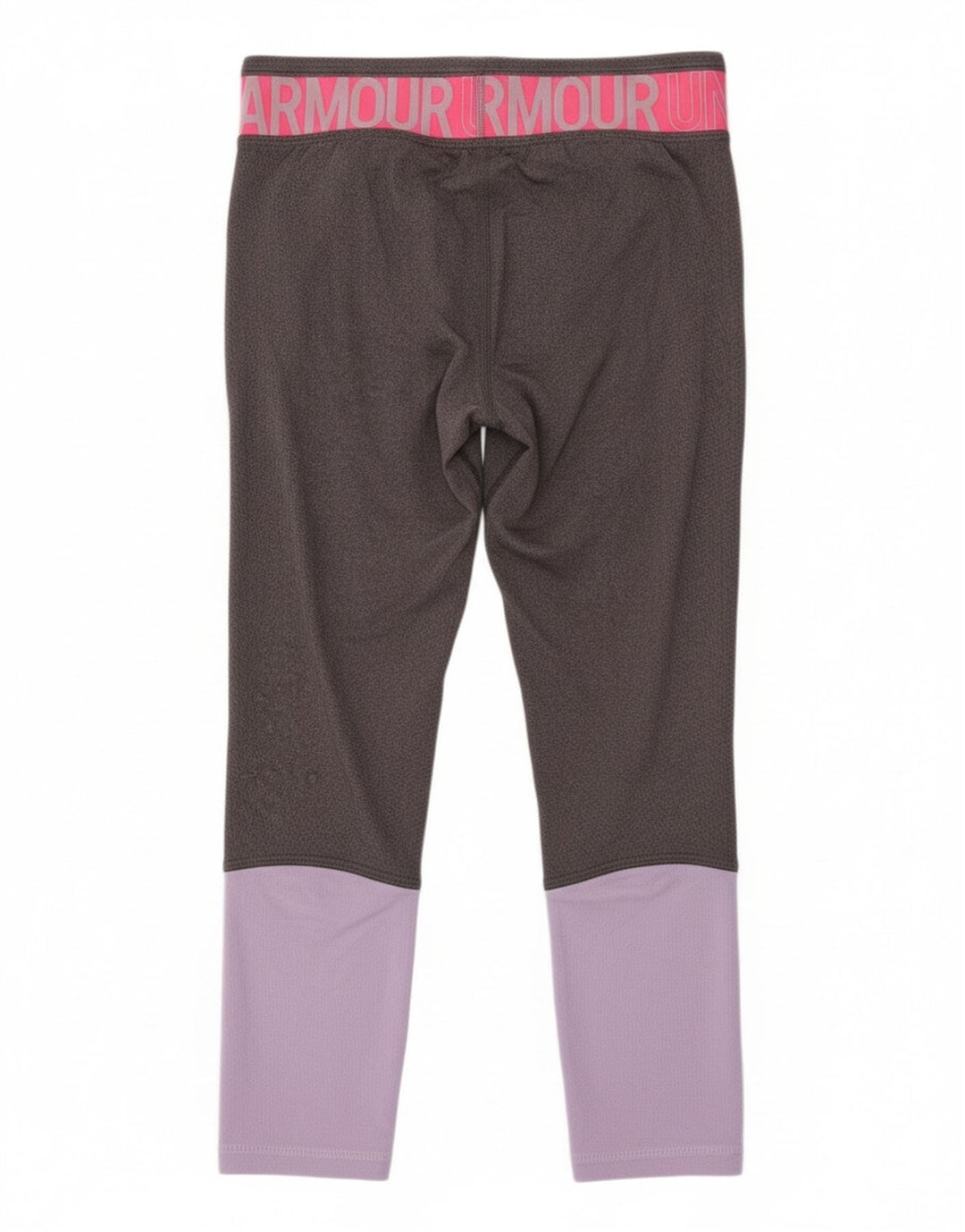Under Armour Legging Graphique Fille 9-10 ans Gris Moyen Colourblock