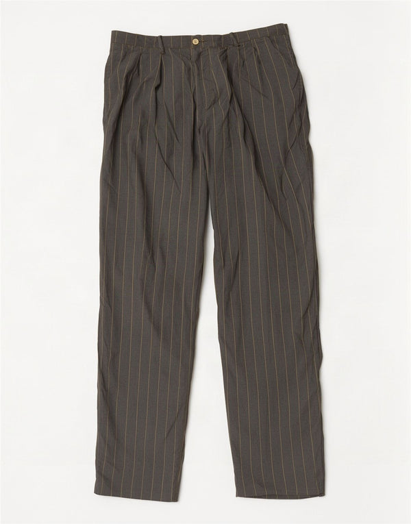 C.P. Company Pantalon décontracté pour homme IT 54 2XL W36 L32 Gris rayé