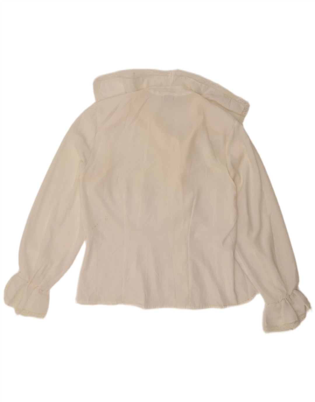 Primavera Firenze Chemisier surdimensionné pour femme UK 16 Large Blanc Polyester