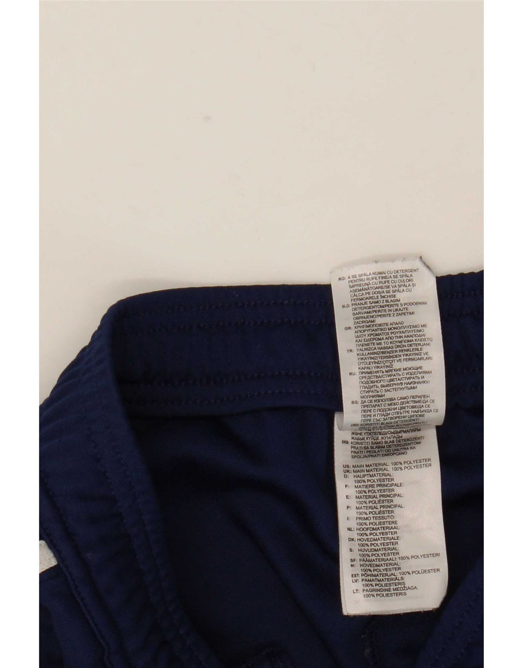 Pantalon de survêtement Adidas Garçon Climacool 9-10 ans Bleu Marine Polyester