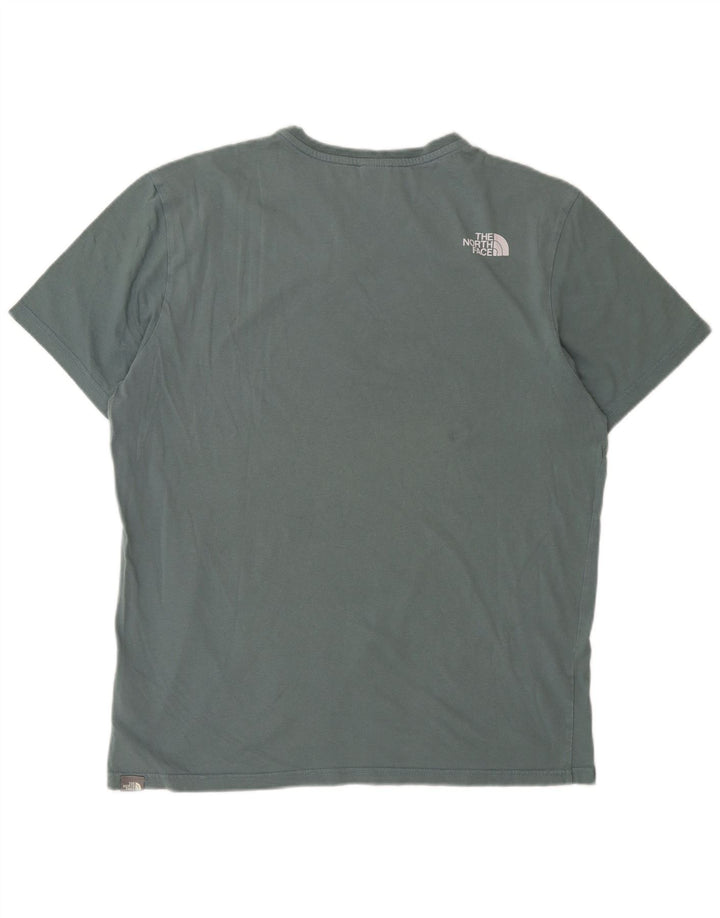 THE NORTH FACE T-Shirt Homme Haut Large Vert Coton