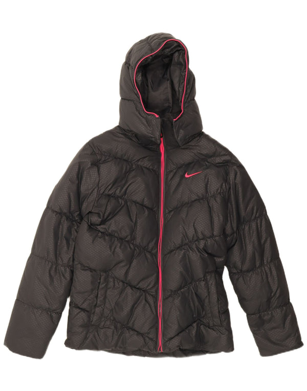 Veste matelassée à capuche Nike Fille 13-14 ans XL Noir Polyester