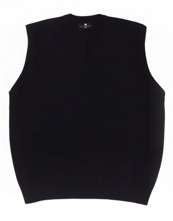 Marks & Spencer Débardeur Blue Harbor Vest pour hommes en coton bleu marine