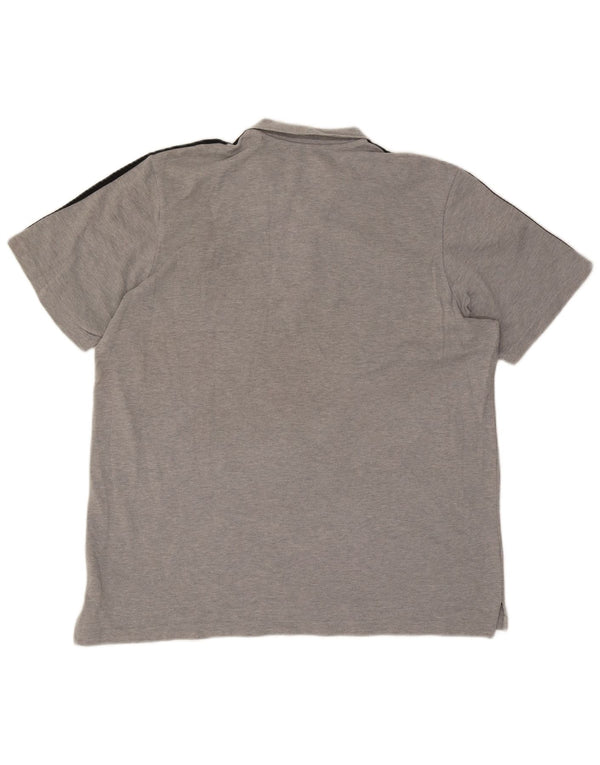 Adidas Polo Homme XL Gris Coton