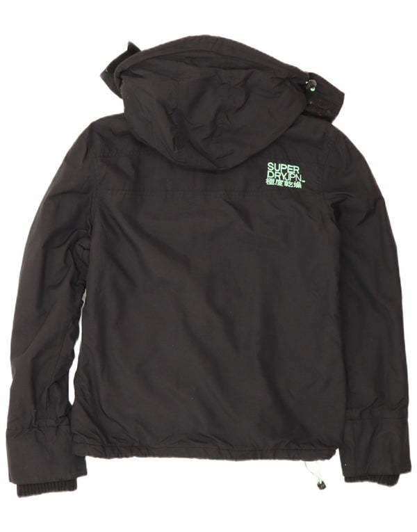 Superdry Veste coupe-vent The Windcheater pour femme UK 14 Medium Noir