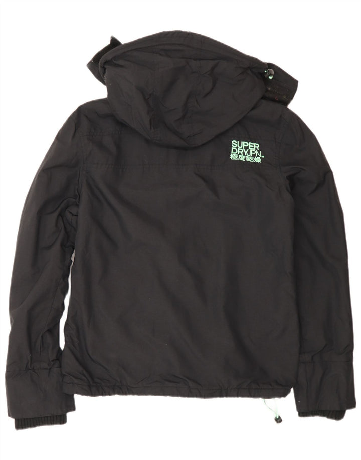 Superdry Veste coupe-vent The Windcheater pour femme UK 14 Medium Noir