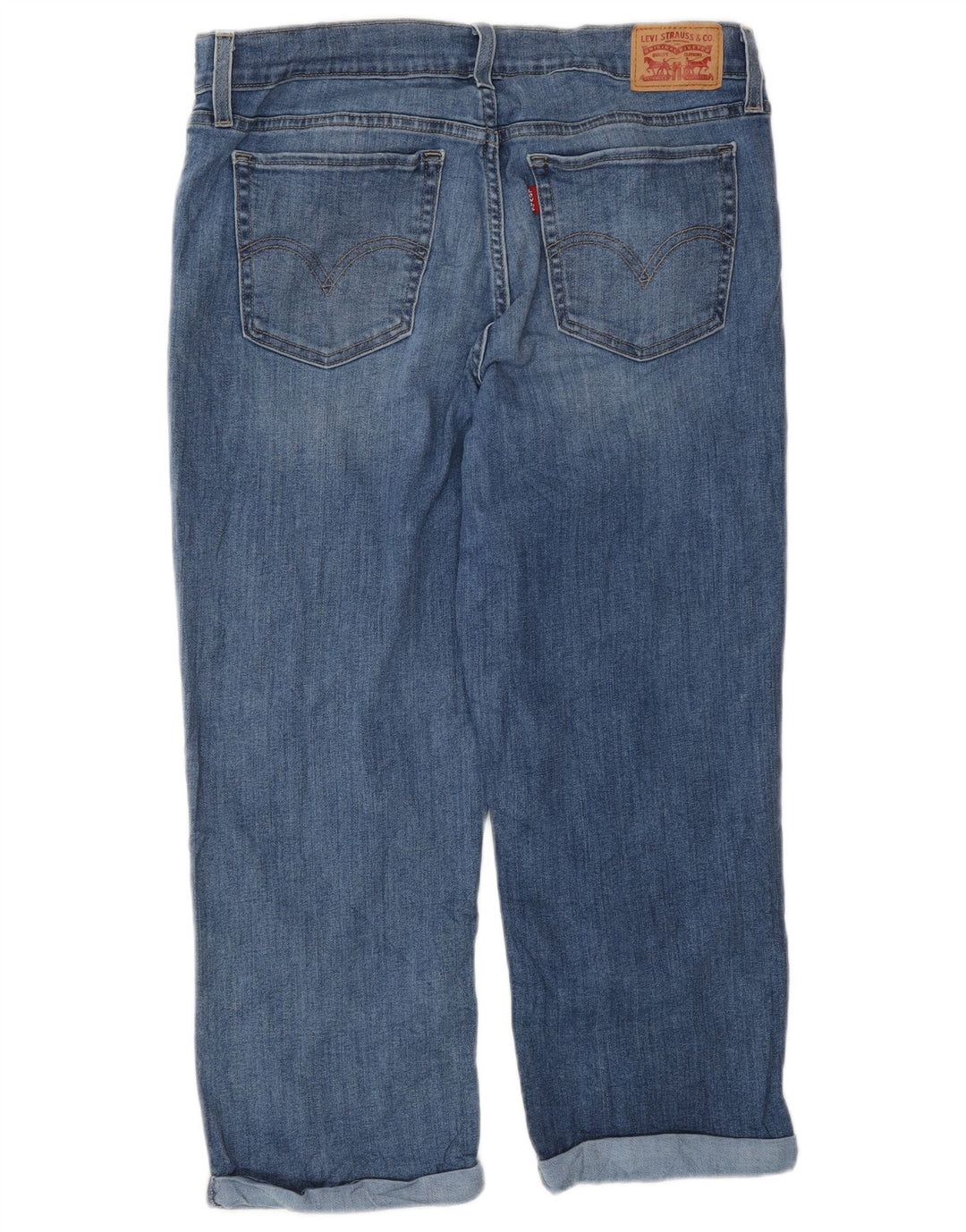 Levi's Jean Capri Droit Femme W30 L22 Bleu Coton