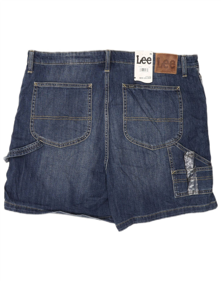 Lee Short en jean taille haute pour femme W35 Grand bleu en coton