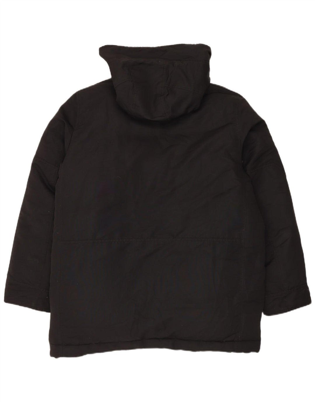 Gap Veste matelassée à capuche pour hommes UK 40 Large Noir Polyester