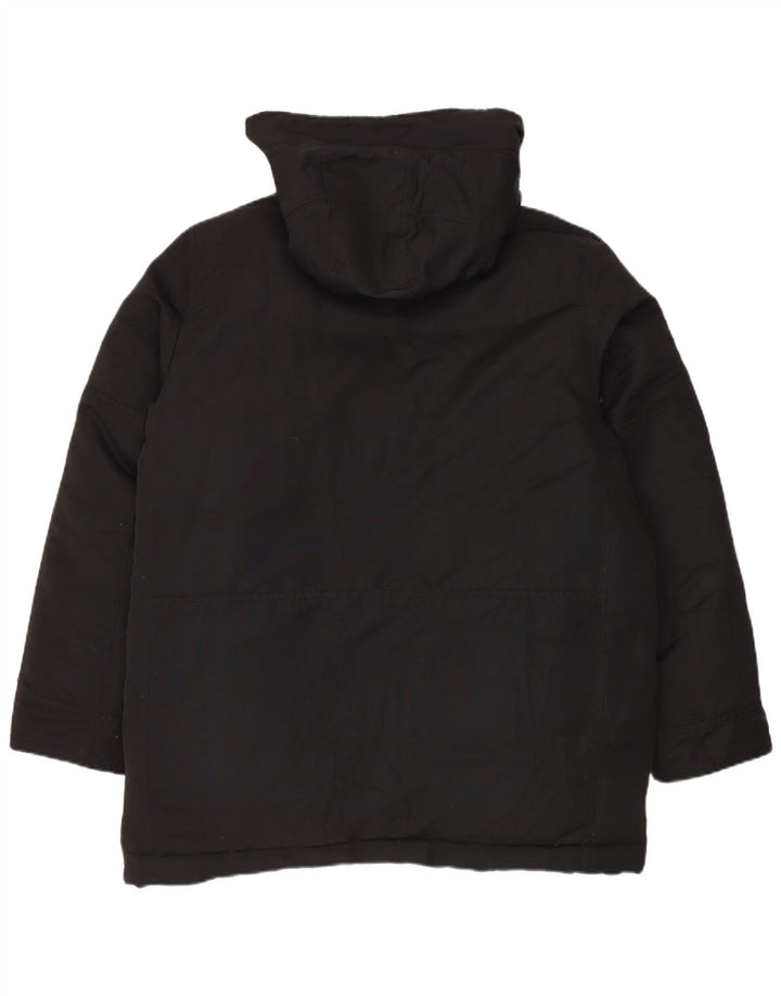 Gap Veste matelassée à capuche pour hommes UK 40 Large Noir Polyester