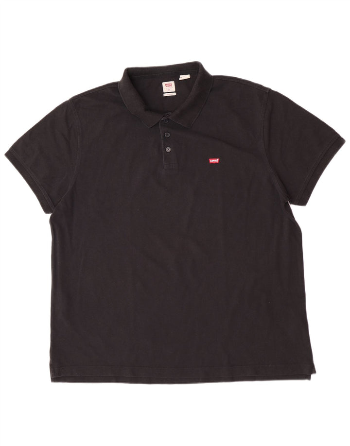 Levi's Polo Standard Homme 2XL Noir Coton