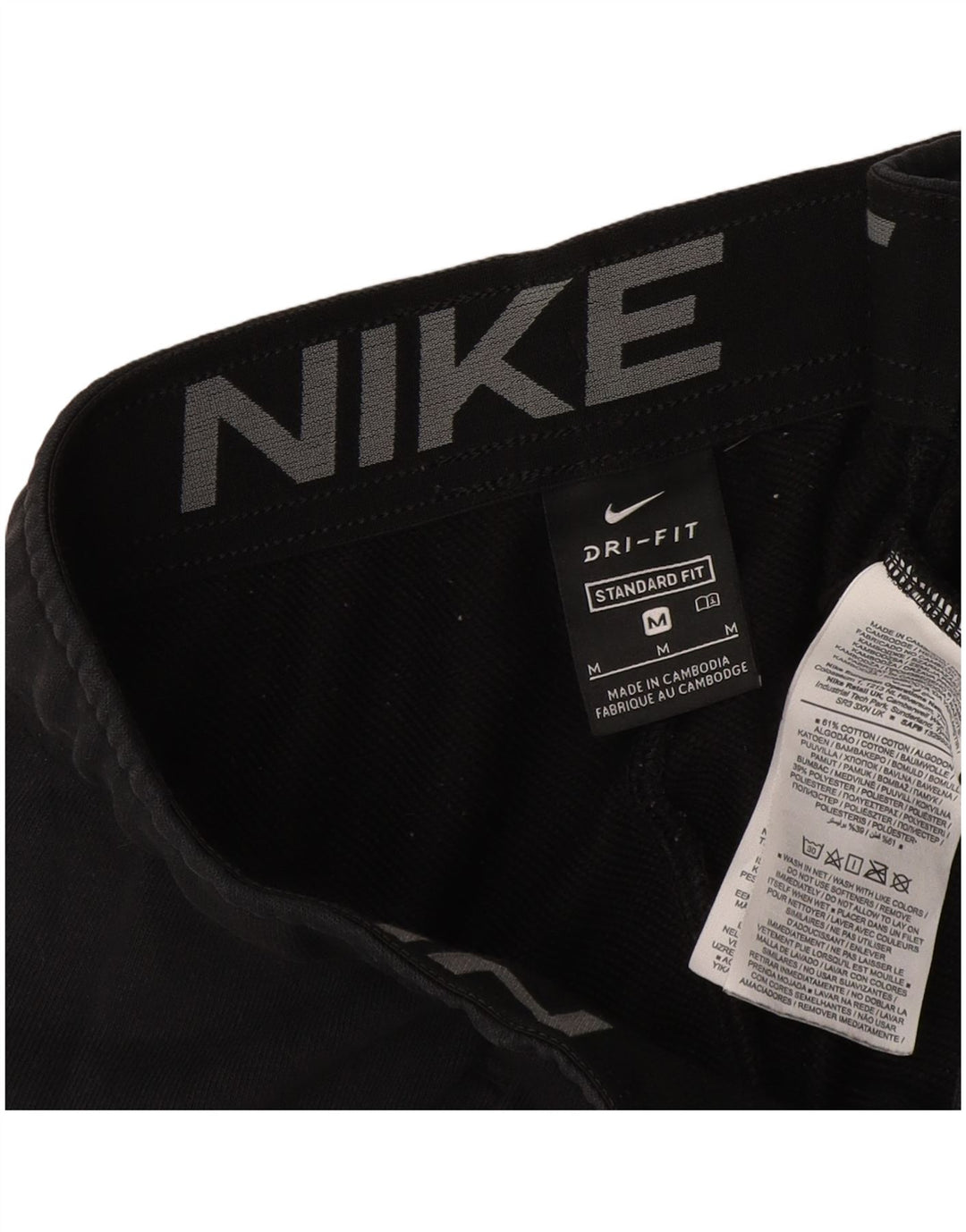 Pantalon de survêtement Nike Dri Fit Standard Fit pour homme, gris moyen