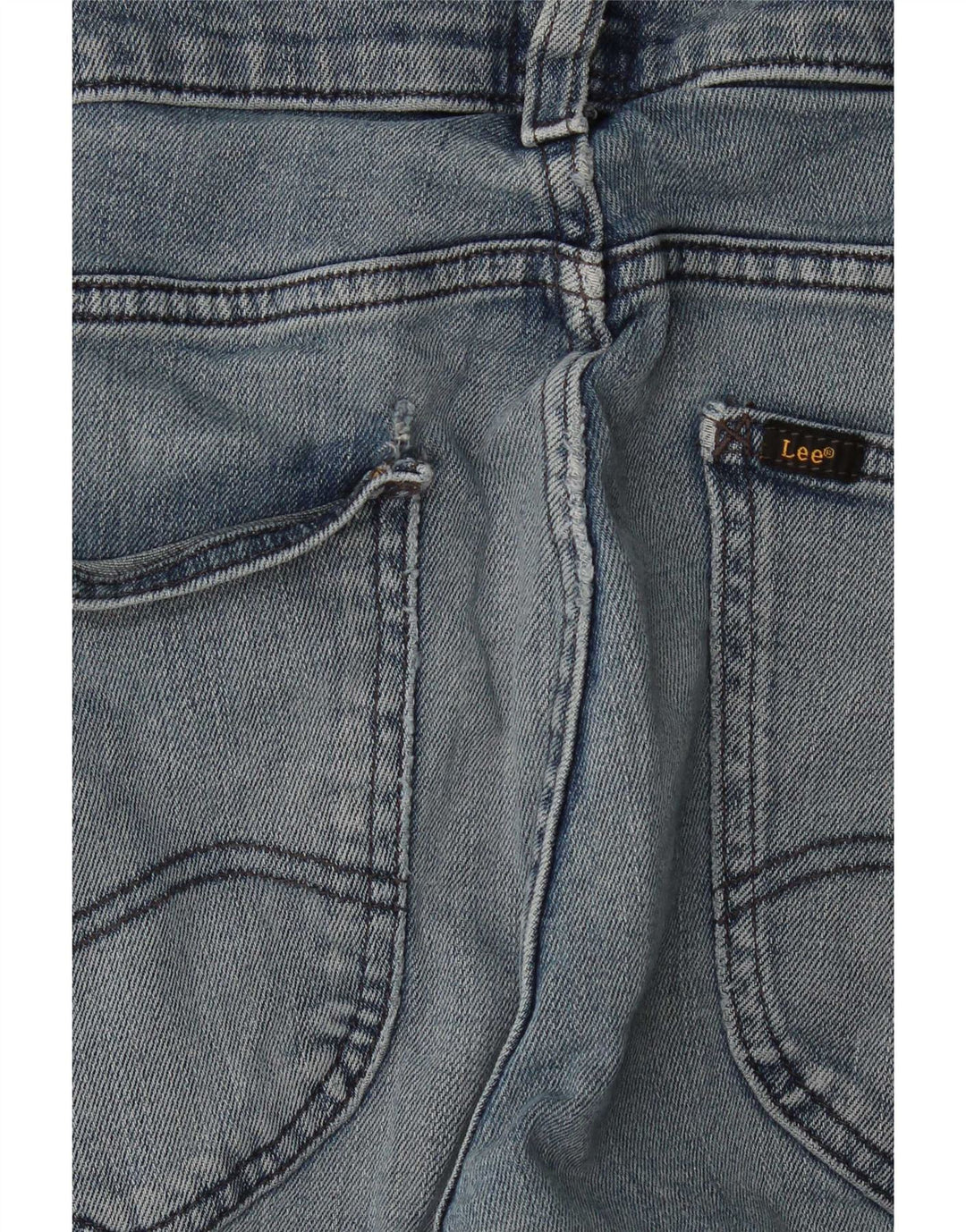 Lee Powell Jean Slim Femme W32 L34 Bleu Coton