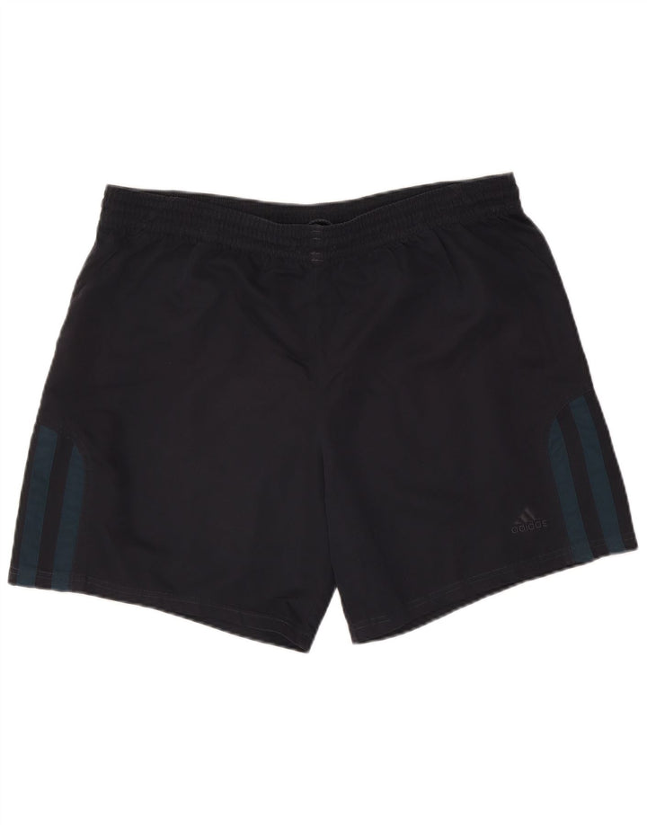 Adidas Short de sport pour homme XL Bleu marine Polyester