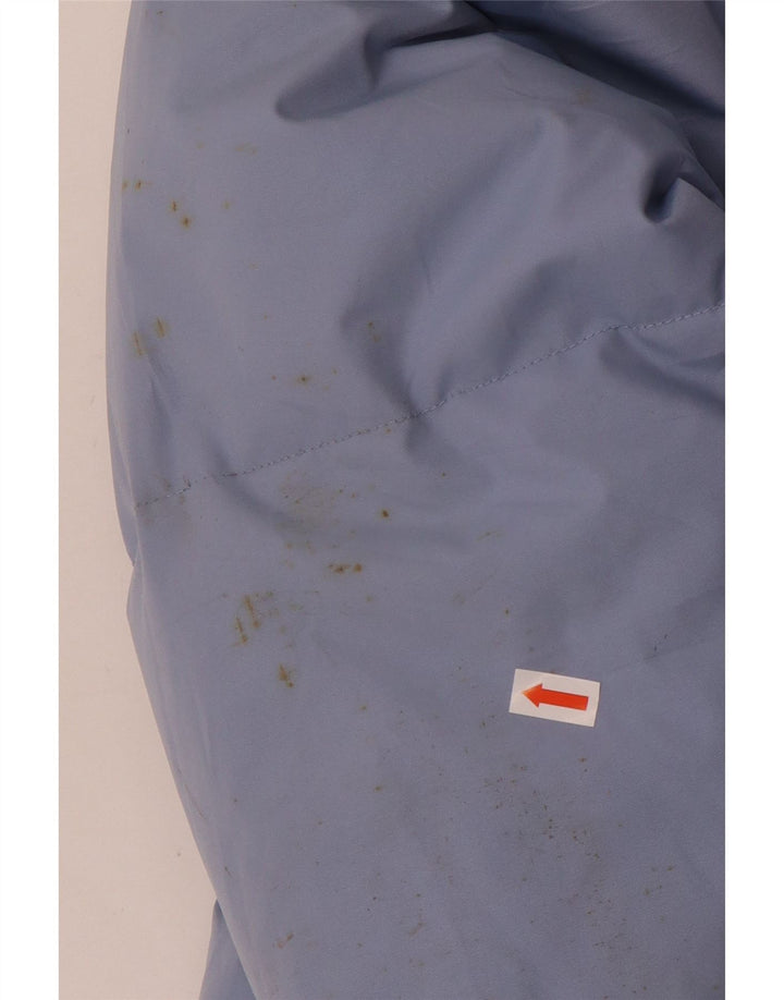 Adidas Veste matelassée surdimensionnée pour femme UK 14 Large Bleu Polyester