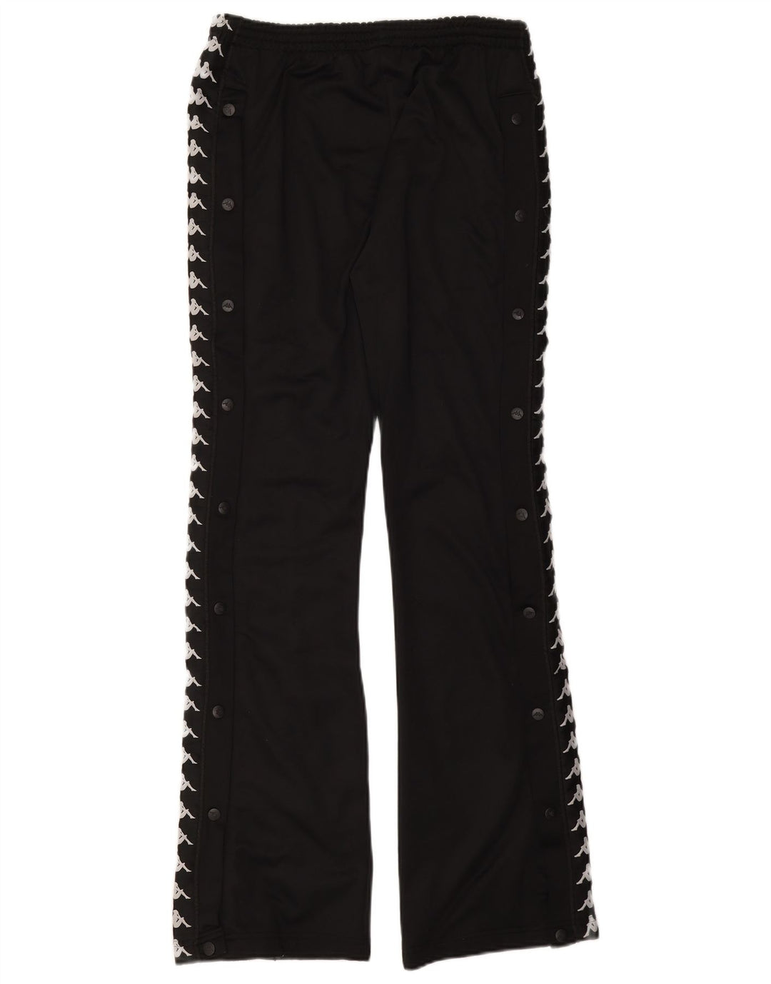 Kappa Pantalon de Survêtement Graphique Homme Petit Noir Polyester