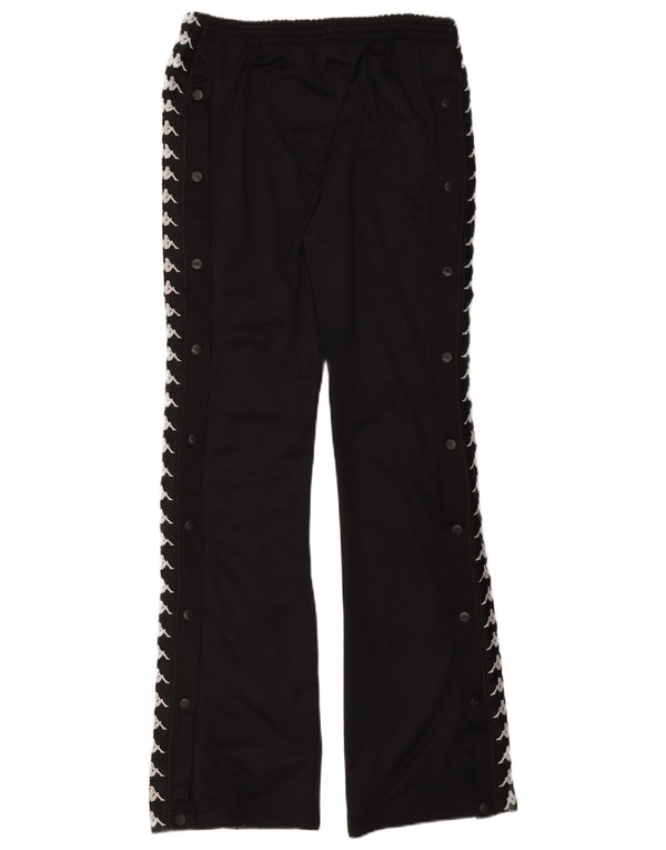 Kappa Pantalon de Survêtement Graphique Homme Petit Noir Polyester