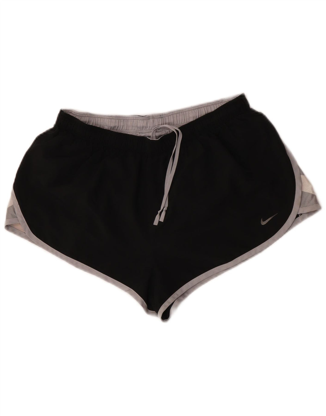Nike Short de sport pour femme Medium W28 L12 Noir Colourblock Polyester