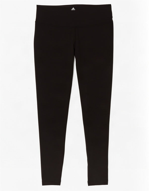 Adidas Womens Leggings UK 16/18 Large Black