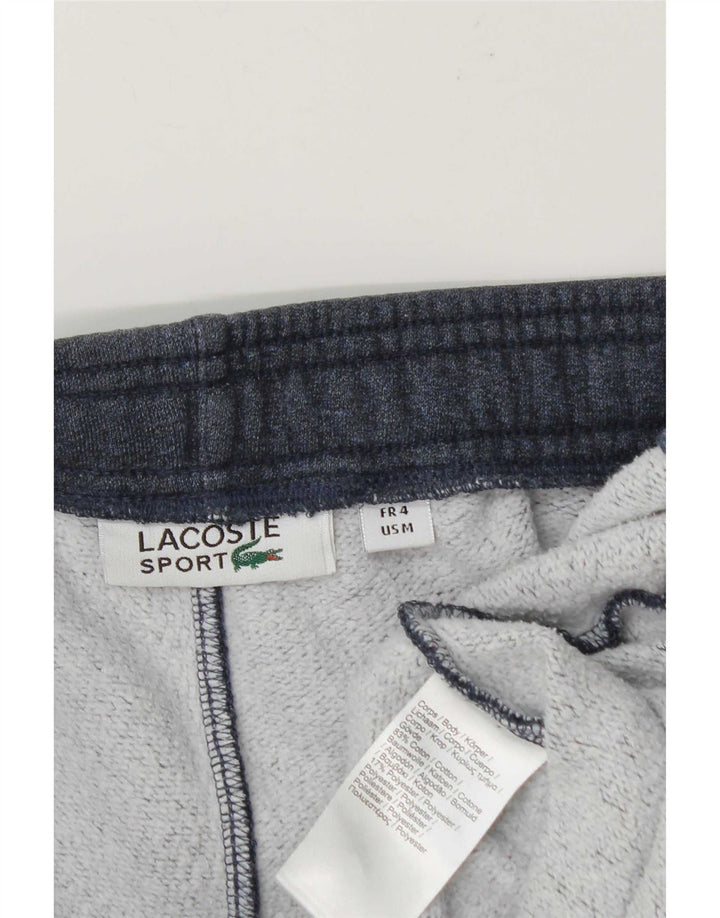 Lacoste Pantalon de survêtement pour homme Taille 4 Bleu marine moyen moucheté
