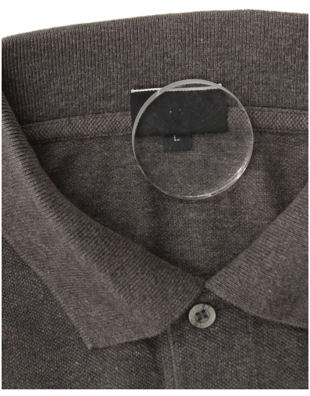 TRUSSARDI Polo Homme Large Gris Coton