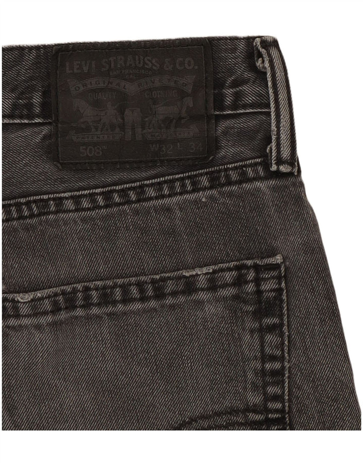 Levi's Jean 508 Tapered Homme Gris Coton W32 L28