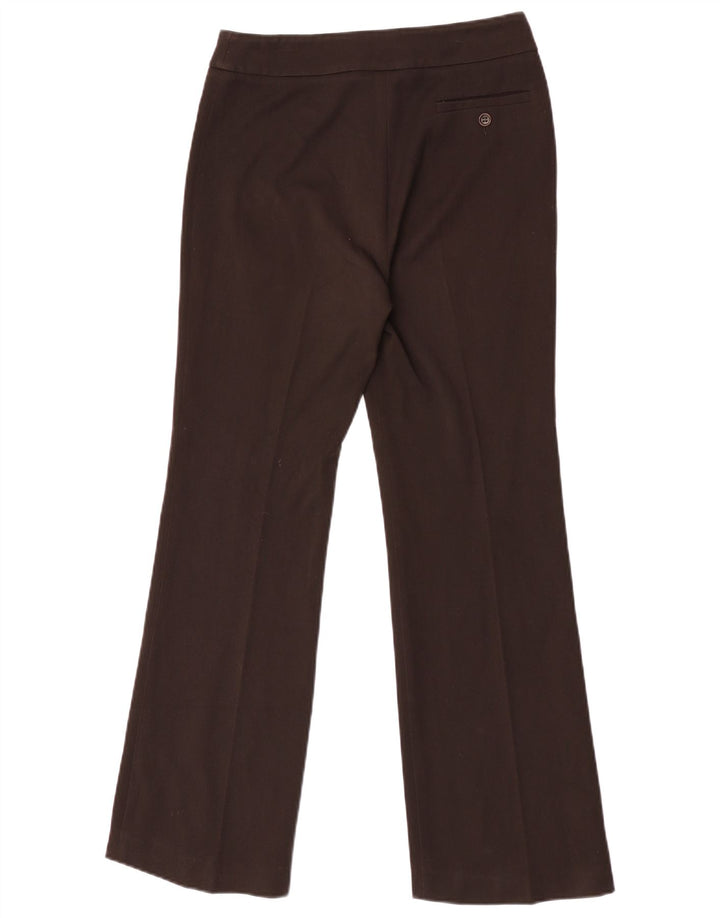Max Mara Pantalon de costume bootcut week-end pour femme UK 8 Small W27 L30 Marron