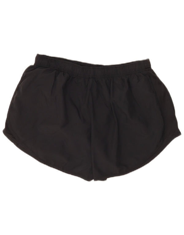Nike Short de sport Dri Fit pour femme UK 18 XL Noir Polyester