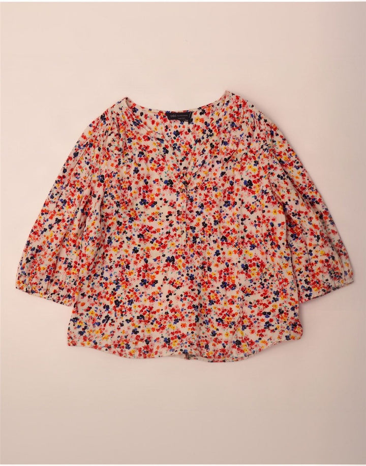 Marks & Spencer Chemisier à manches 3/4 pour femme UK 18 XL Multicolore