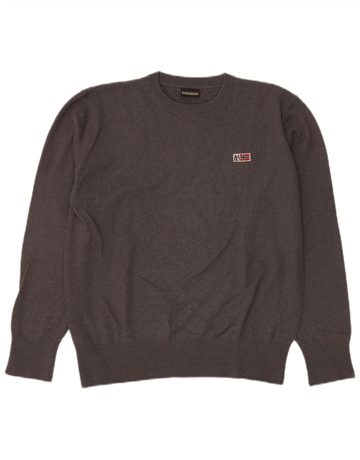 NAPAPIJRI Pull à col rond pour femme UK 20 2XL Gris