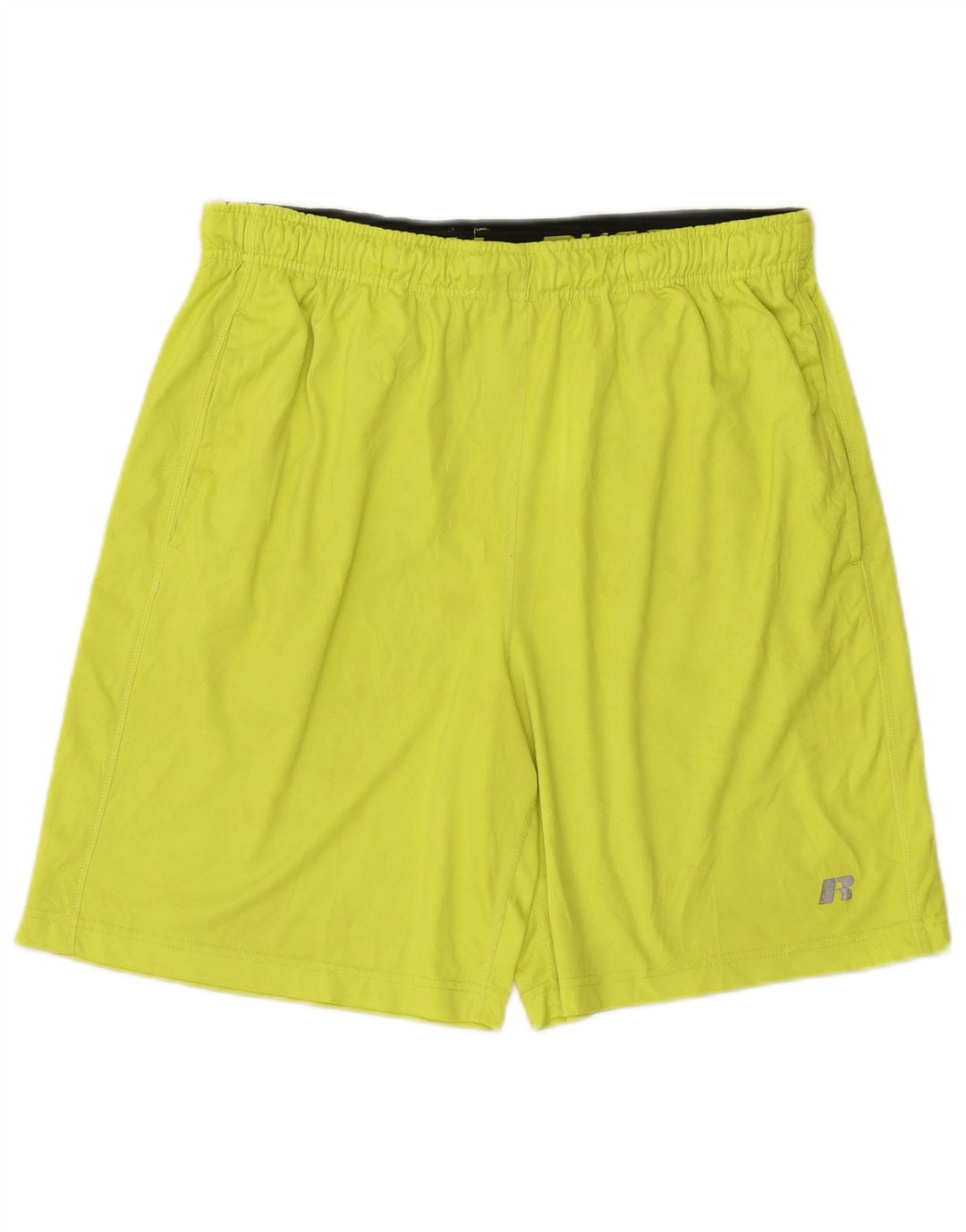RUSSELL ATHLETIC Short de sport Dri-Power pour homme en polyester vert moyen