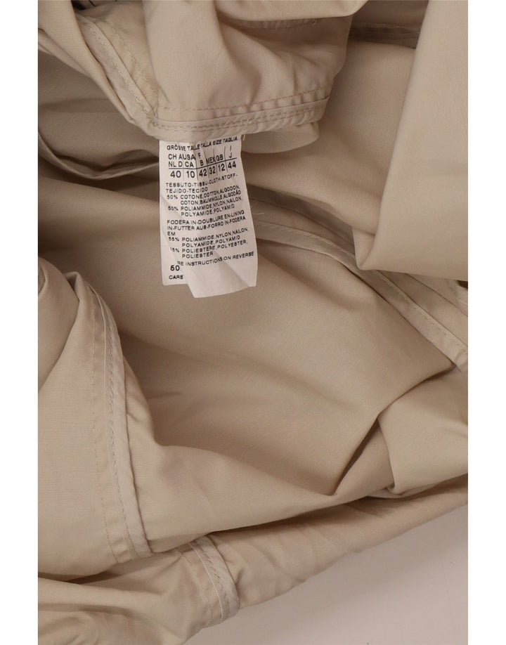MAX MARA Trench-coat week-end pour femme UK 12 en coton beige moyen classique