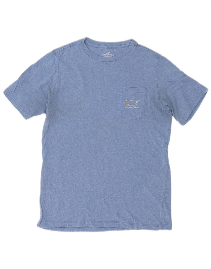 Vineyard Vines T-Shirt Graphique Femme Grand Bleu Coton