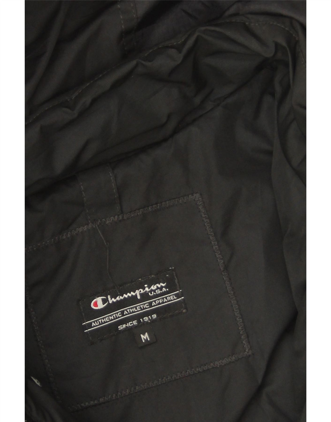 Champion Veste matelassée à capuche pour femme UK 14 Medium Noir Polyester
