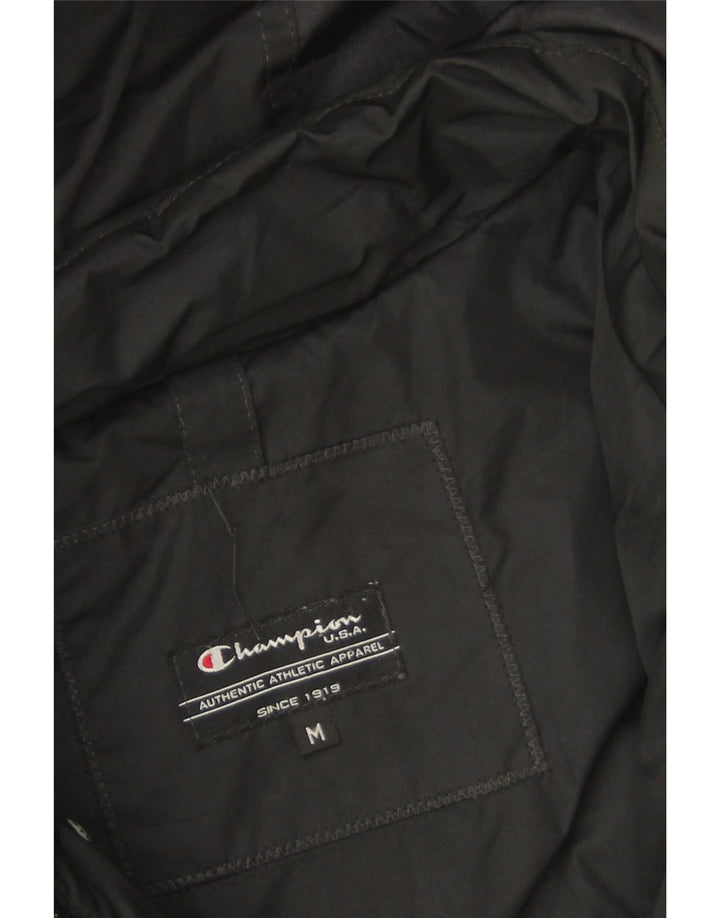 Champion Veste matelassée à capuche pour femme UK 14 Medium Noir Polyester