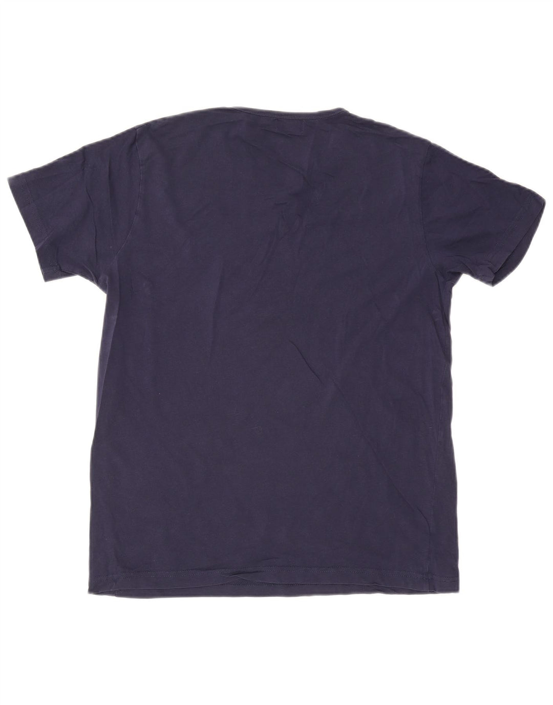 Lyle & Scott T-Shirt Homme Haut Large Bleu Marine Coton