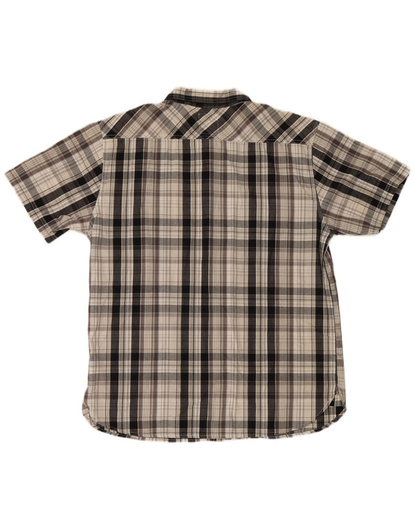 Levi's Chemise à manches courtes homme 2XL bleu marine à carreaux en coton