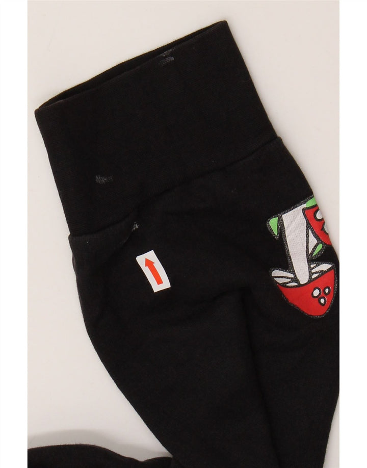 LEVI'S Sweat-shirt graphique pour femme UK 10 Petit coton floral noir