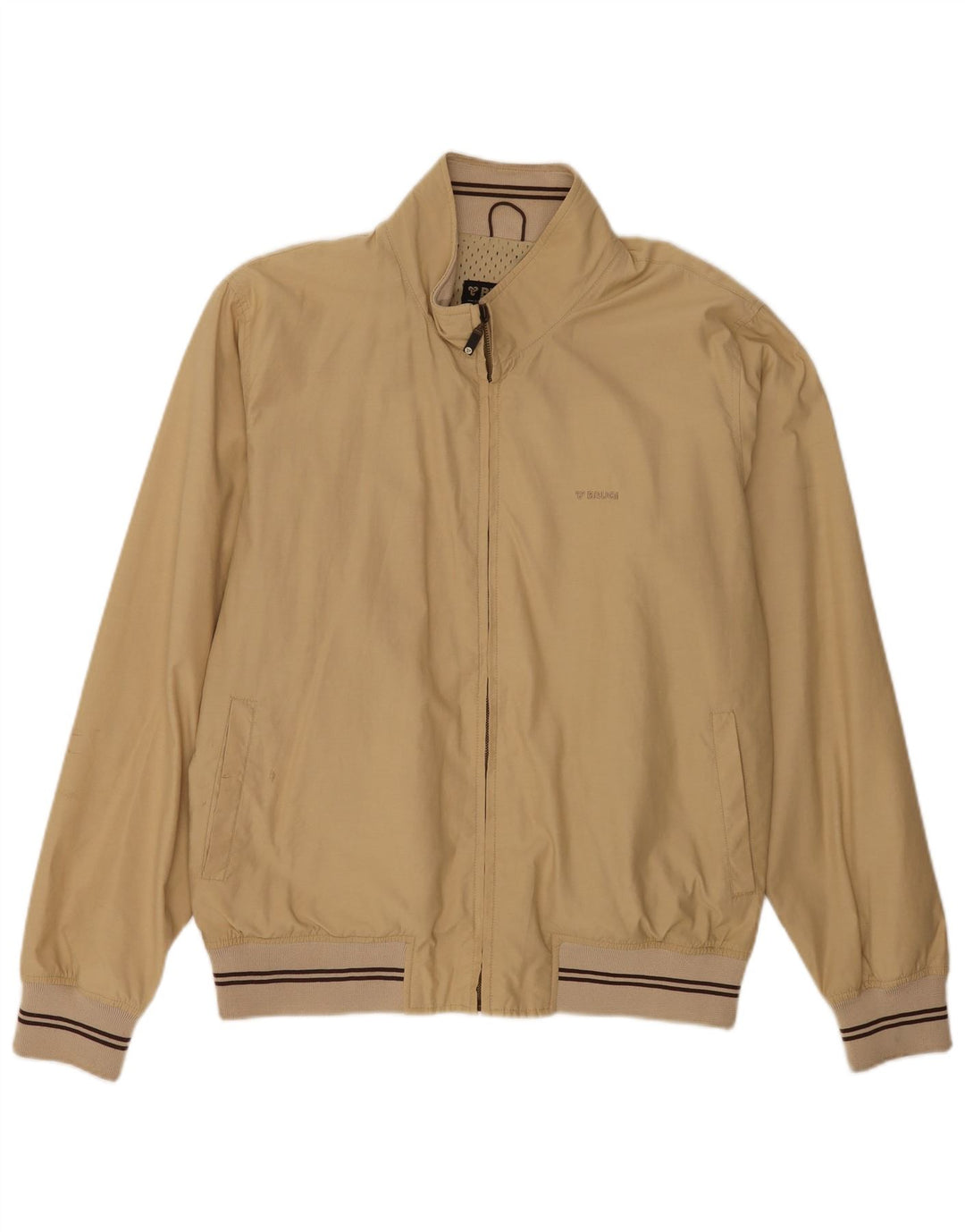 Brugi Veste Bomber Homme UK 42 XL Coton Beige