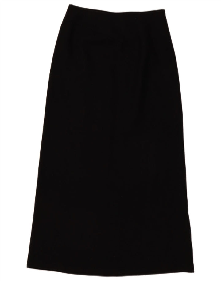 Hobbs Jupe Maxi Femme UK 8 Small W30 Laine Noire