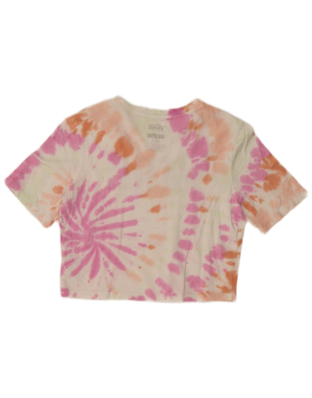 VANS T-shirt court graphique pour femme UK 8 Small Multicolore Tie Dye