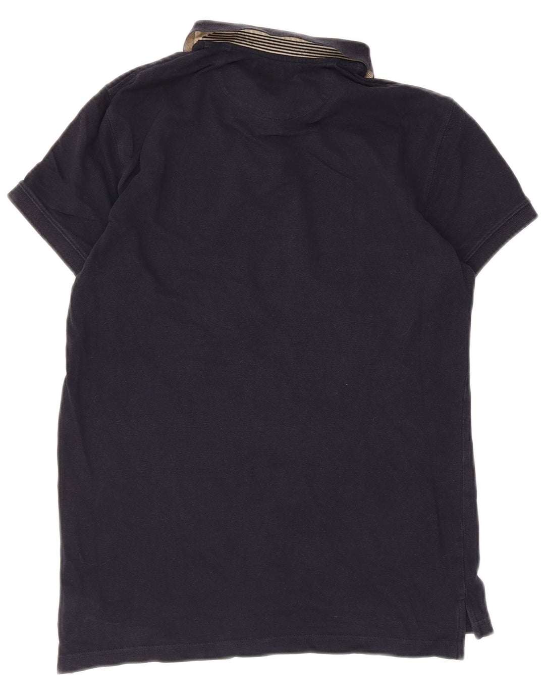 Massimo Dutti Polo Slim Fit Homme Bleu Marine Petit