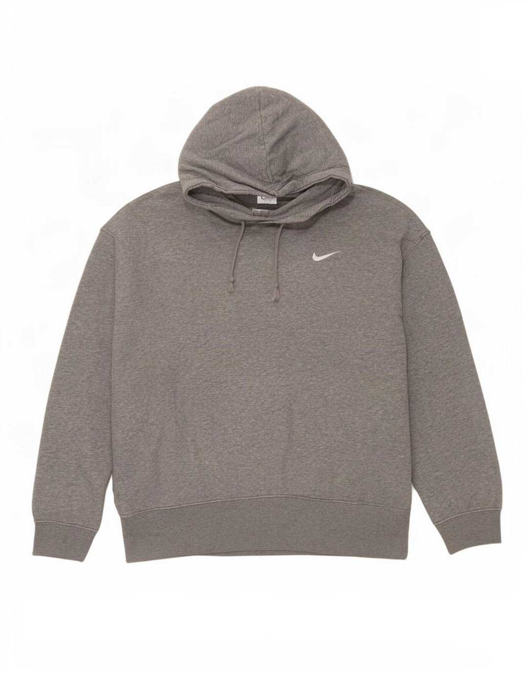 Nike Pull à capuche en coton moucheté gris moyen pour homme